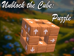 Jwèt Unblock the Cube: Puzzle