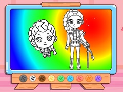 Jwèt Coloring Book: Kpop Rumi