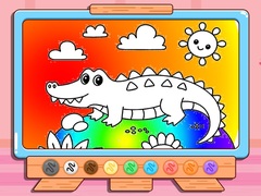 Jwèt Coloring Book: Crocodile