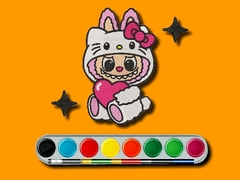 Jwèt Labubu Coloring Adventure