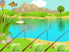 Jwèt Fishing With Three Rods