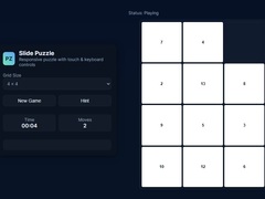 Jwèt Sliding Puzzle