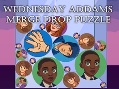 Jwèt Wednesday Addams Merge Drop Puzzle
