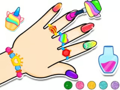 Jwèt Coloring Book: Nail Art & Bracelet Diy