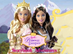 Jwèt Barbie as the Princess and the Pauper Storybook Adventures