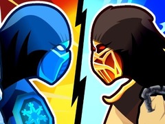 Jwèt Stickman Kombat 2D