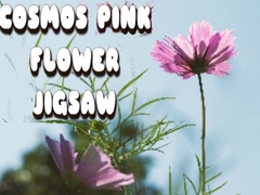 Jwèt Cosmos Pink Flower Jigsaw