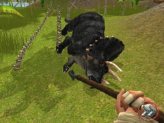 Jwèt Dinosaur Island: Survival