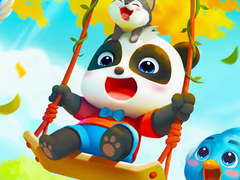 Jwèt Jigsaw Puzzle: Baby Panda Autumn Picnic Friends
