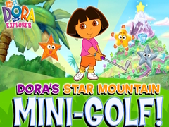 Jwèt Dora The explorer Dora's Star Mountain Mini-Golf