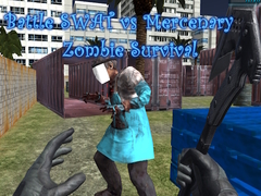 Jwèt Battle SWAT vs Mercenary Zombie Survival