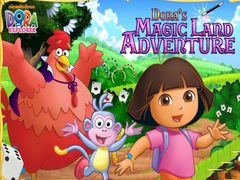Jwèt Dora the Explorer Dora's Magic Land Adventure