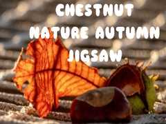 Jwèt Chestnut Nature Autumn Jigsaw