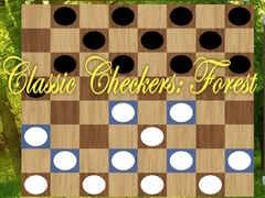 Jwèt Classic Checkers: Forest