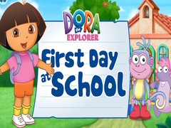 Jwèt Dora The explorer Dora's First Day at School