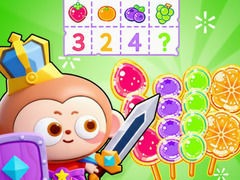 Jwèt Cool Math For Kids: Food Counting