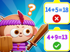 Jwèt Cool Math For Kids: True Or False