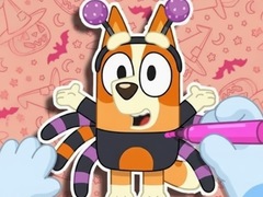 Jwèt Coloring Book: Halloween Spooky Bingo & Bluey