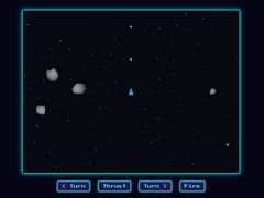 Jwèt Asteroids Game