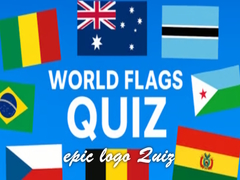 Jwèt World Flags Quiz epic logo Quiz