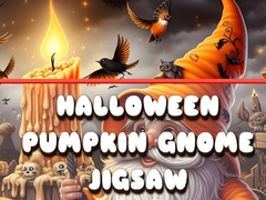Jwèt Halloween Pumpkin Gnome Jigsaw