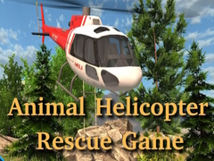 Jwèt Animal Helicopter Rescue Game