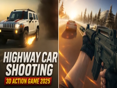 Jwèt Highway Car Shooting 3D Action Game 2025