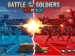 Jwèt Battle of the Soldiers: Red vs Blue