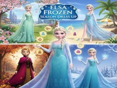 Jwèt Elsa Frozen Season Dress Up