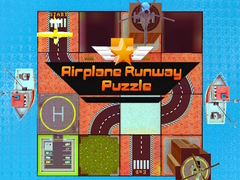 Jwèt Airplane Runway Puzzle