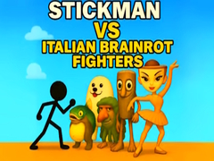 Jwèt Stickman VS Italian Brainrot Fighters