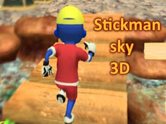 Jwèt Stickman sky 3D