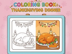 Jwèt Coloring Book: Thanksgiving Dinner