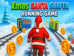 Jwèt Xmas Santa Surfer Running Game