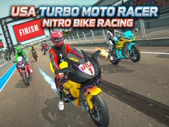 Jwèt USA Turbo Moto Racer Nitro Bike Racing
