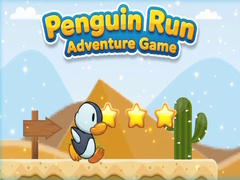 Jwèt Penguin Run Adventure Game
