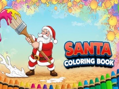 Jwèt Santa Coloring Book
