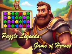 Jwèt Puzzle Legends: Game of Heroes