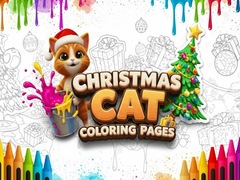 Jwèt Christmas Cat Coloring Pages