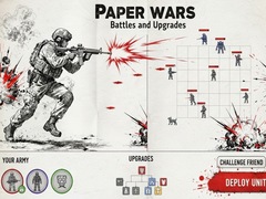 Jwèt Paper Wars: Battles and Upgrades