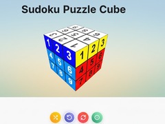 Jwèt Sudoku Puzzle Cube