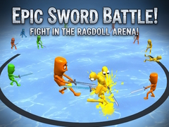 Jwèt Epic Sword Battle! Fight in the Ragdoll Arena!