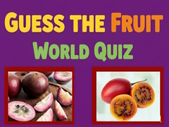 Jwèt Guess The Fruit World Quiz