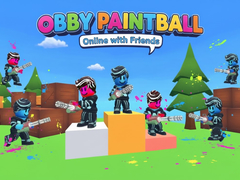 Jwèt Obby Paintball: Online with Friends