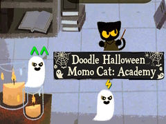 Jwèt Doodle Halloween Momo Cat: Academy