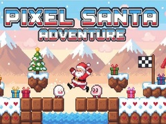 Jwèt Pixel Santa Adventure