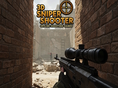 Jwèt 3D Sniper Shooter Offline Shooting Games