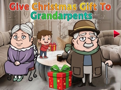 Jwèt Give Christmas Gift To Grandparents