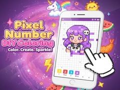 Jwèt Pixel Number  DIY Coloring