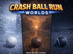 Jwèt Crash Ball Run: Worlds
